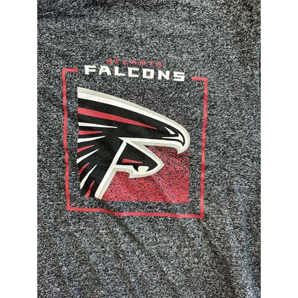 Atlanta Falcons Nike Tee Short Sleeve TShirt Tee Men's Large Gray Logo NFL ATL - Picture 2 of 8